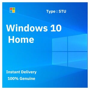 MICROSOFT Windows 10 Home (1 PC/User, Lifetime Validity) 64 BIT/32 BIT