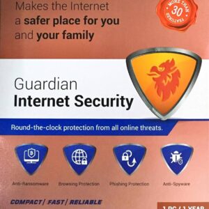 GUARDIAN INTERNET SECURITY 1 USER 1 YEAR
