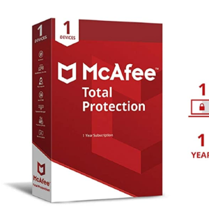 McAfee Total Security 1 User 1 Year (Key Delivery on Registered Email & WhatsApp)