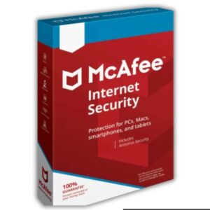 McAfee Internet Security 1 User 3 Year (Key Delivery on Registered Email & WhatsApp)
