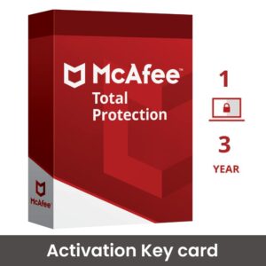 McAfee Total Security 1 User 3 Year (Key Delivery on Registered Email & WhatsApp)