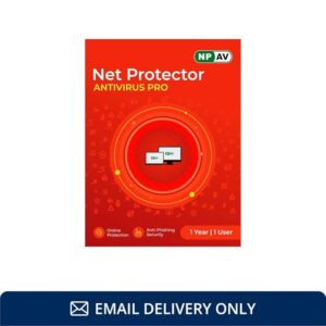 Net Protector Antivirus Pro, 1 PC, 1 Year (Key Delivery On Registered Email & WhatsApp)