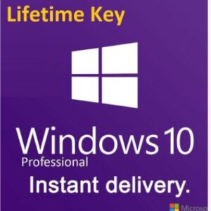 MICROSOFT Windows 10 Pro (1 PC/User, Lifetime Validity) 64 BIT/32 BIT