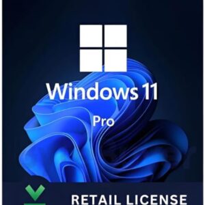 MICROSOFT Windows 11 Pro (1 User, Lifetime Validity) 64/32 Bit